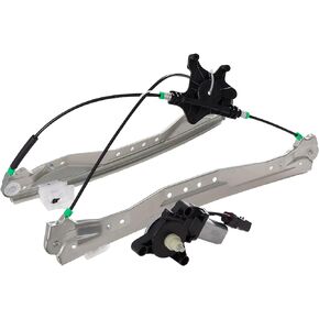 748-508 Front Driver Side Power Window Regulator Motor compatible with 2008-2016 Chrysler Town & Country/2008-2020 Dodge Grand Caravan /2012-2015 Ram C/V