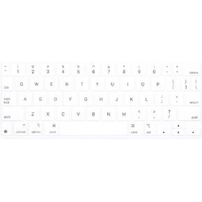 Silicone Keyboard Cover-Keyboard Skin for iPad Pro 11 Inch Magic Keyboard(4nd Generation)-Keyboard Protector (Blue)