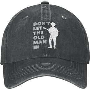 Old Man Womens Ball Cap Don't Let Old Man in Hiking Cap