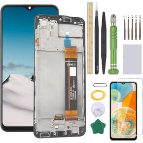 Screen for Samsung Galaxy A23 5G LCD Display Replacement for Samsung Galaxy A236U A236B Touch Screen Digitizer Assembly(with Frame)