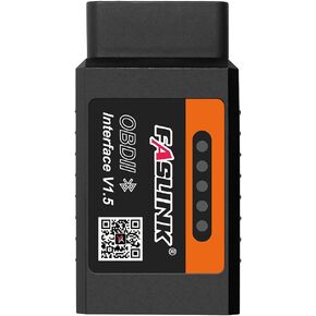 X1 Bluetooth OBD2 Scanner for iPhone & Android, ELM327 BLE Wireless Adapter for Check Engine Light & Fix Car Fault Code Reader Diagnostic Scan Tool Compatible All OBDII Gasoline Vehicles