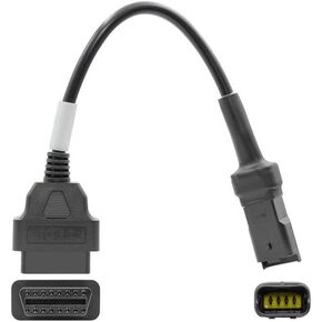 4 Pin to 16 Pin Adapter Cable OBD2 Engine Fault Diagnosis and Detector Fits for Ducati Motorcycles ECU Programming