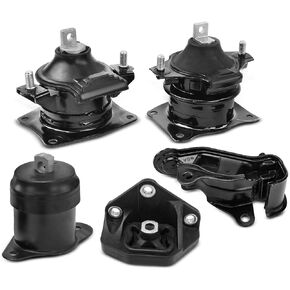 A-Premium 5PCS Engine Motor Mount and Transmission Mount Set [Automatic Transmission] Compatible with Acura TL 2004 2005 2006 V6 3.2L, Replace# A4526 A4517 A4527 A4544 A4524