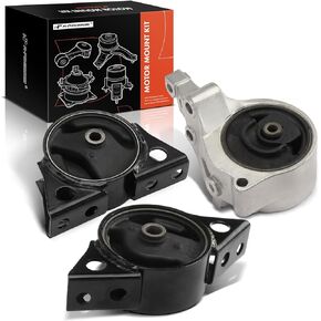 A-Premium 3PCS Engine Motor Mount Kit Compatible with Nissan Altima 1996 1997 2000 2001, 2.4L, Replace# 1132065E21, 1132068E20