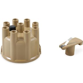 ACCEL 8320ACC Distributor Cap & Rotor - Socket Style - Tan