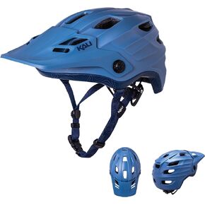 Kali Protectives Maya 3.0 Cycling Helmet for Adults; in-Mould Mountain Bike Helmets for Men and Women Equipped with LDL, Flexible Visor, Bug Liner, and Frequency Fit System