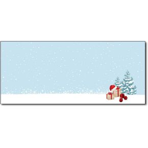 Christmas Envelopes #10 Letter Size - 80 Holiday Envelopes (Christmas Morning)