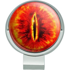 GRAPHICS & MORE The Lord of The Rings Eye of Sauron Golf Hat Clip with Magnetic Ball Marker