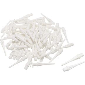 PATIKIL Plastic Dart Tips 2BA Thread Soft Dart Replacement Plastic Tip Soft Tip Dart Accessories