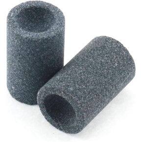 2pcs Round Dart Sharpener 16x25mm Round Sharpening Sand Stone for Steel Tip Darts