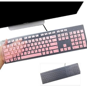 Keyboard Cover for Dell KB216 KB216p KB216d Keyboard/Dell KM636 Keyboard/Dell Optiplex 5250 3050 3240 5460 7450 7050 /Dell Inspiron AIO 3475 3670 3477 7700 Desktop-Colorful in Kuwait