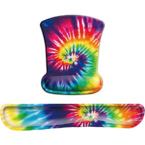 لوحة ماوس مصبوغة مع دعم للمعصم ومجموعة جل لدعم لوحة المفاتيح للرجال والنساء والأطفال والكمبيوتر المحمول والمكتب والمنزل in Kuwait