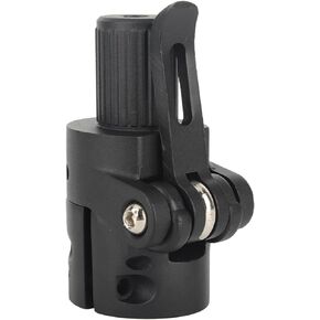 Scooter Parts Electric Scooter Parts Aluminum Alloy Black Folding Pole Base Replament Spare Parts for M365 Electric Scooter(Black)