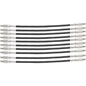 1/2 1/4 Violin Tail Rope, Violin Tailgut Steel Wire Tailpiece Gut Cord Violin Parts (Pack of 10) Playing Accessories