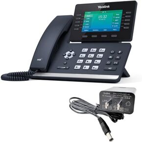 Yealink T54W IP Phone - Power Adapters Included