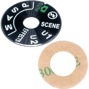 Mode Dial Top Cover Plate Nameplate Cover Button for Nikon D7100 D7200 Digital Camera Repair