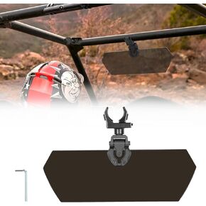 RANSOTO UTV Sun Visor Fit for 1.5"-2"Roll Bars Compatible with UTV Polaris RZR Ranger Can Am Kawasaki