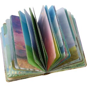 مجلة Asten الملونة الفارغة، دفتر يوميات الكتابة للنساء، دفتر ملاحظات بغلاف مقوى مجلة الألبان الشخصية للكتابة هدية للفتيات والنساء، علامة كتاب الشريط، 256 صفحة غير مبطنة (مرحبًا، المستقبل)