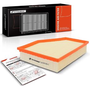 A-Premium Engine Air Filter Compatible with BMW 530i 540i, 740i 745e, 840i (xDrive), X3 X4 X5 X6 X7 & More, 2.0L 3.0L