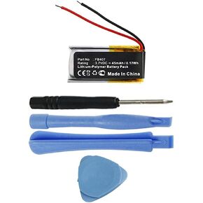 45mAh Battery Replacement Compatible with Fitbit Alta HR Smart Activity Tracker and Fitness Watch FB408