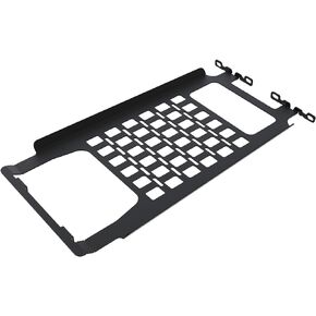 Hard Top Molle Panel Compatible with 2018-2023 Jeep Wrangler JL JLU&2020-2023 Jeep Gladiator JT,Overhead Molle Panel,Storage Rack,Molle Rack,Textured Black Powder,No Drilling.