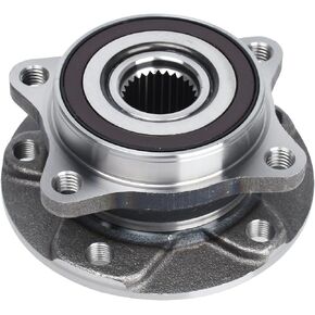 513348 Front Wheel Bearing and Hub Assembly Compatible with 2015-2017 Chrysler 200, 2013-2016 Dodge Dart, 5 Lug Bolts w/ABS