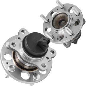 [2-Pack] 512495 - REAR Driver and Passenger Side Wheel Hub Bearing Assembly Compatible With 2014-2019 Kia Soul, 2015-2019 Kia Soul EV