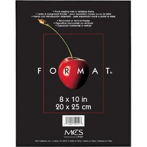 MCS Format Frame, Black, 8 x 10 in, Single