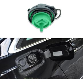 Automotive Gas Tank Cap, Automotive Replacement Fuel Tank Caps 5C0201550T, 5Q0201550L, 8K0201550N, Car Accessories Gas Tank Cap, Car Fuel Cap Compatible with Audi