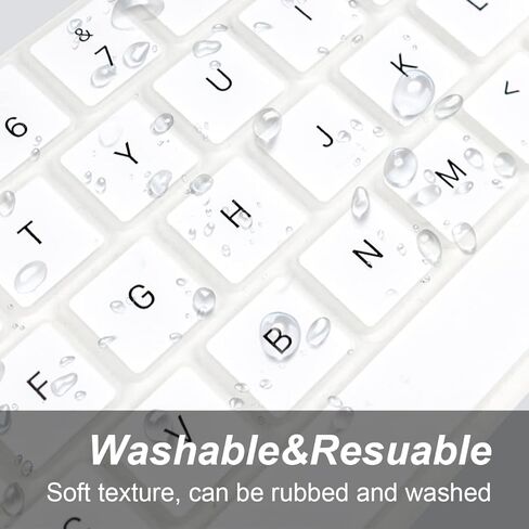 Silicone Keyboard Cover-Keyboard Skin for iPad Pro 11 Inch Magic Keyboard(4nd Generation)-Keyboard Protector (Blue) in Kuwait