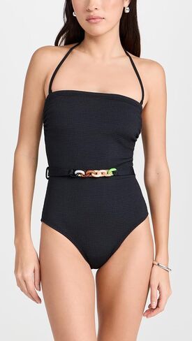 Shoshanna Women's Standard Belted Classed One Piece in Saudi Arabia