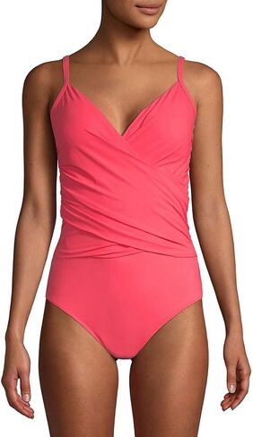 Profile by Gottex Women's Surplice One Piece Swimsuit in Kuwait
