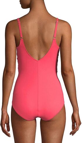 Profile by Gottex Women's Surplice One Piece Swimsuit in Kuwait
