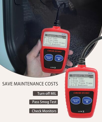 الماسح الضوئي MS309 Obd2، قارئ رمز محرك فحص السيارة، ماسح ضوئي تلقائي لملحقات السيارات، قارئ رمز فحص محرك السيارة لملحقات السيارات، أداة المسح التشخيصي للمركبات التي تعمل ببروتوكول obdii in Saudi Arabia