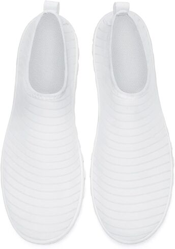Racqua Men&Women Breathable Water Shoes Aqua Socks for Hiking Diving Surf Diving Sport Quick-Dry Pool Beach Swim Shoes White 10.5W/9.5M in Saudi Arabia