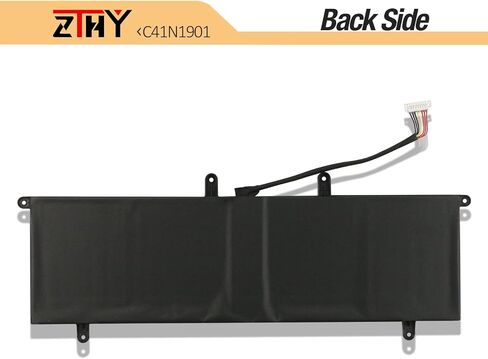 ZTHY C41N1901 Laptop Battery Replacement for Asus ZenBook Duo UX481 UX481F UX481FL UX481FA UX481FAY UX481FLY UX4000F UX4000FL UX481FA-BM021R UX481FA-DB71T BM049T UX481FL-BM040T UX481FL-BP1505T 70Wh in Saudi Arabia