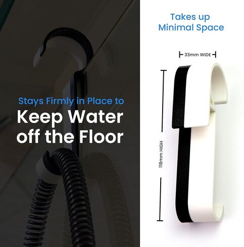 Solutions CPAP Hose Hanger - Compact Shower Hook & Dryer for Easy CPAP Organizing - Universal CPAP Hose Holder Fit for Various Hose Makes & Models in Saudi Arabia