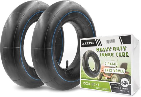 2-Pack of 3.00/3.50-8" Premium Replacement Tire Inner Tubes - Fits for Hand Trucks, Dollies, Wheelbarrows, Lawn Mowers, Trailers in Saudi Arabia