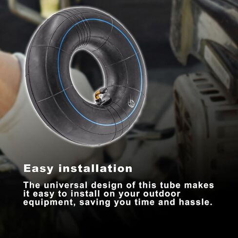 2-Pack of 3.00/3.50-8" Premium Replacement Tire Inner Tubes - Fits for Hand Trucks, Dollies, Wheelbarrows, Lawn Mowers, Trailers in Saudi Arabia