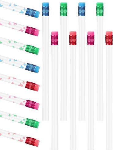 30 Pieces Color Changing Mood Pencil Stars Changing Mood Pencil with Eraser Colors Wooden Pencils Heat Activated Color Thermochromic Pencils for Kids Students Birthday Party Favors School Supplies in Saudi Arabia