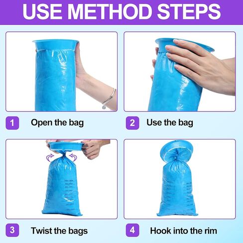 Vomit Bags,50 Pack Emesis Bags Disposable Barf Bags,1000ml Leak Resistant Puke Bags,Portable Throw Up Bags Nausea Bags for Travel Motion Sickness Taxi Aircraft Car Sickness Bag,Pregnancy,Kids,5 Colors in Saudi Arabia