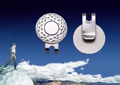 مشبك القبعة، علامة الكرة، الإصبع، علامة الكرة المغناطيسية! مقطع القبعة! مشبك قبعة جولف مغناطيسي، كرة جولف، علامة تحديد احترافية لتدريب الجولف، 3 قطع in Kuwait