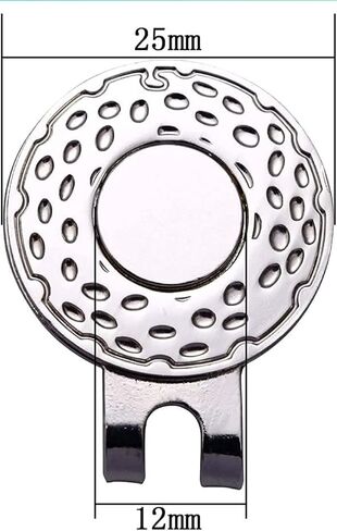 مشبك القبعة، علامة الكرة، الإصبع، علامة الكرة المغناطيسية! مقطع القبعة! مشبك قبعة جولف مغناطيسي، كرة جولف، علامة تحديد احترافية لتدريب الجولف، 3 قطع in Kuwait