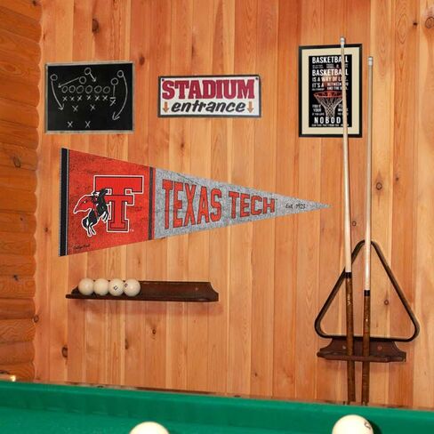 شركة College Flags & Banners Co. لافتة كلاسيكية من Texas Tech Red Raiders Pennant Throwback in Kuwait