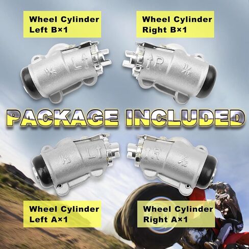 45310-HC5-006 Front Brake Wheel Cylinders Fit for Honda TRX300 Fourtrax 300 1988 1990-2000 (Only for FW Editon), Fit for TRX350 Fourtrax Rancher 350 2000-2003 in Saudi Arabia