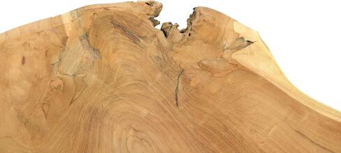 Creative Co-Op Teak Wood (one Will Vary) Decorative Bowl, Natural in Saudi Arabia
