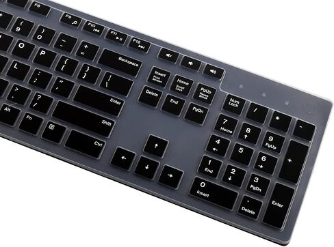 Keyboard Cover for Dell KB216 KB216p KB216d Keyboard/Dell KM636 Keyboard/Dell Optiplex 5250 3050 3240 5460 7450 7050 /Dell Inspiron AIO 3475 3670 3477 7700 All-in-one Desktop-Colorful in Saudi Arabia