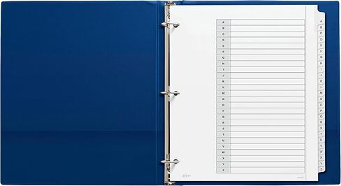 Avery Insertable Style Edge Pocket Plastic Dividers for 3 Ring Binders, 5 Tab Set, Multicolor, Works with Sheet Protectors, 1 Set (11292) in Saudi Arabia