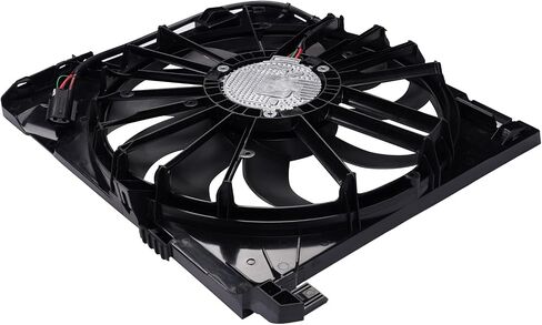 C2D38737 Engine Radiator Cooling Fan Replacement for Jaguar XF 2010-2015, XJ 2010-2019, XJR 2014-2017, XJR575 2018, XKR 2010-2015 OE# C2D24144 16026027 C2P17120 in Saudi Arabia