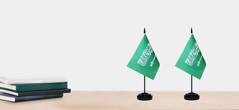 Jordan Jordanian Small Mini Desk Flag Set Miniature Jordan Jordanian Table Office Flag with 13" Black Pole, Black Base, Miniature Jordan Deluxe Desktop Flag(2 Pack) in Kuwait
